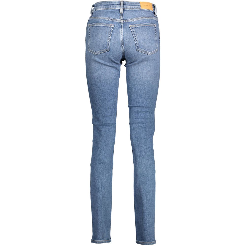 Gant Blue Cotton Jeans & Pant Gant