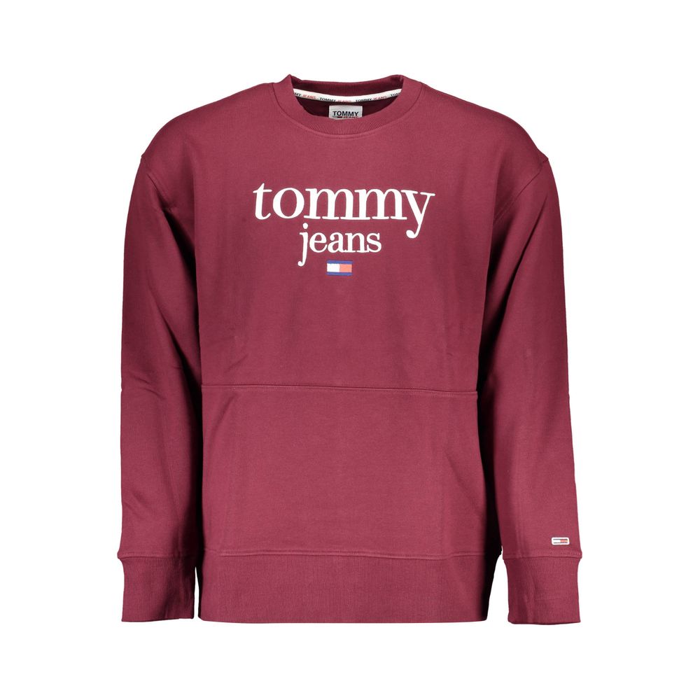 Tommy Hilfiger Purple Cotton Men Sweater Tommy Hilfiger