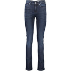 Calvin Klein Blu Cotton Women Jeans Calvin Klein