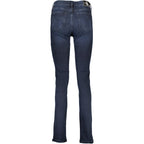 Calvin Klein Blu Cotton Women Jeans Calvin Klein