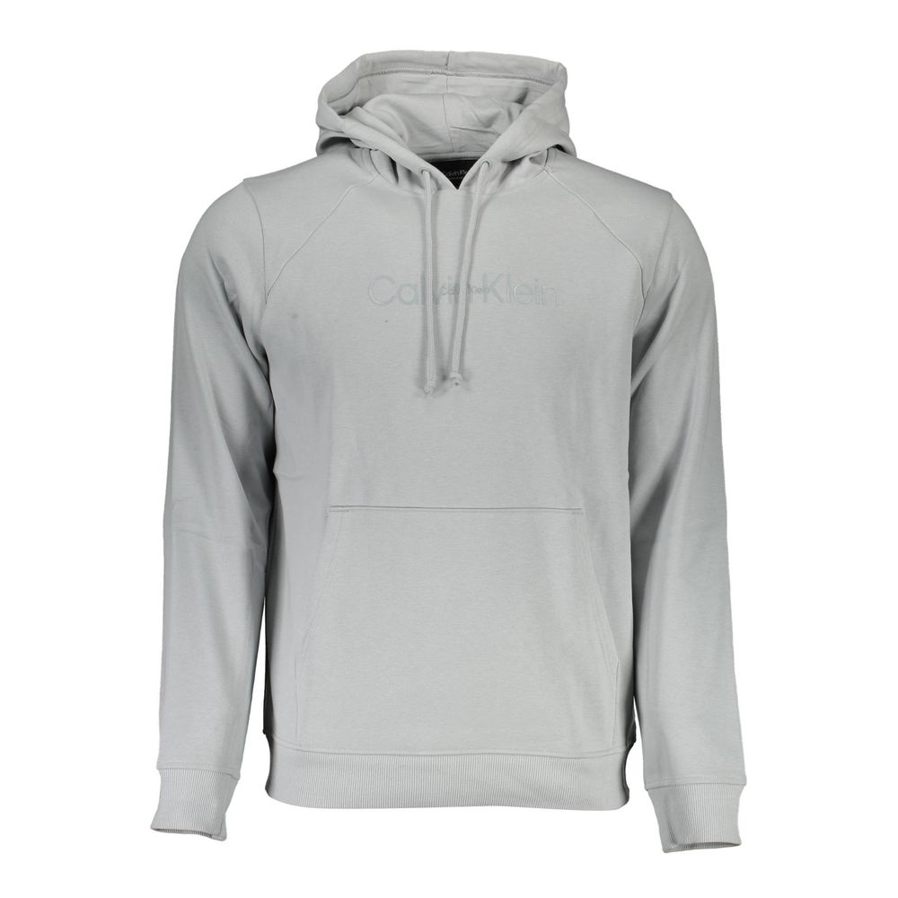 Calvin Klein Gray Cotton Men Sweater Calvin Klein