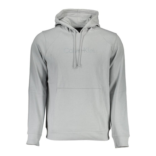 Calvin Klein Gray Cotton Men Sweater Calvin Klein