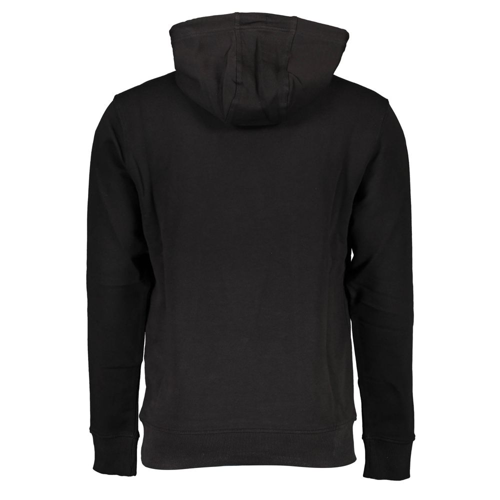 Tommy Hilfiger Black Cotton Men Sweater Tommy Hilfiger