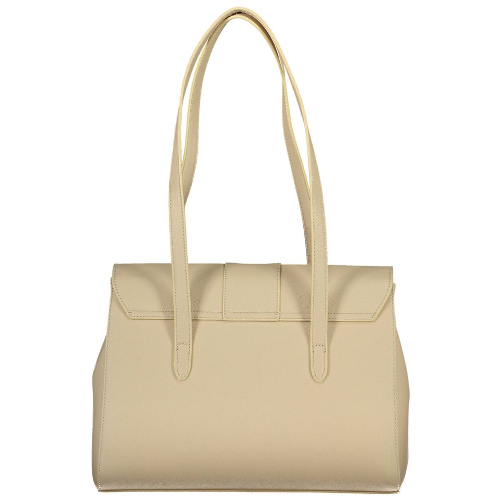Mario Valentino Beige Polyethylene Handbag Mario Valentino