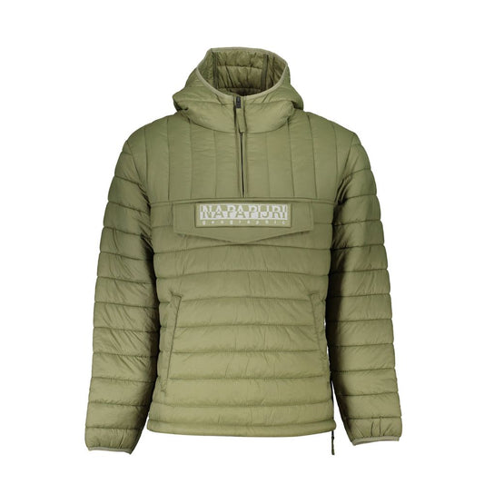 Napapijri Green Polyamide Men Jacket Napapijri