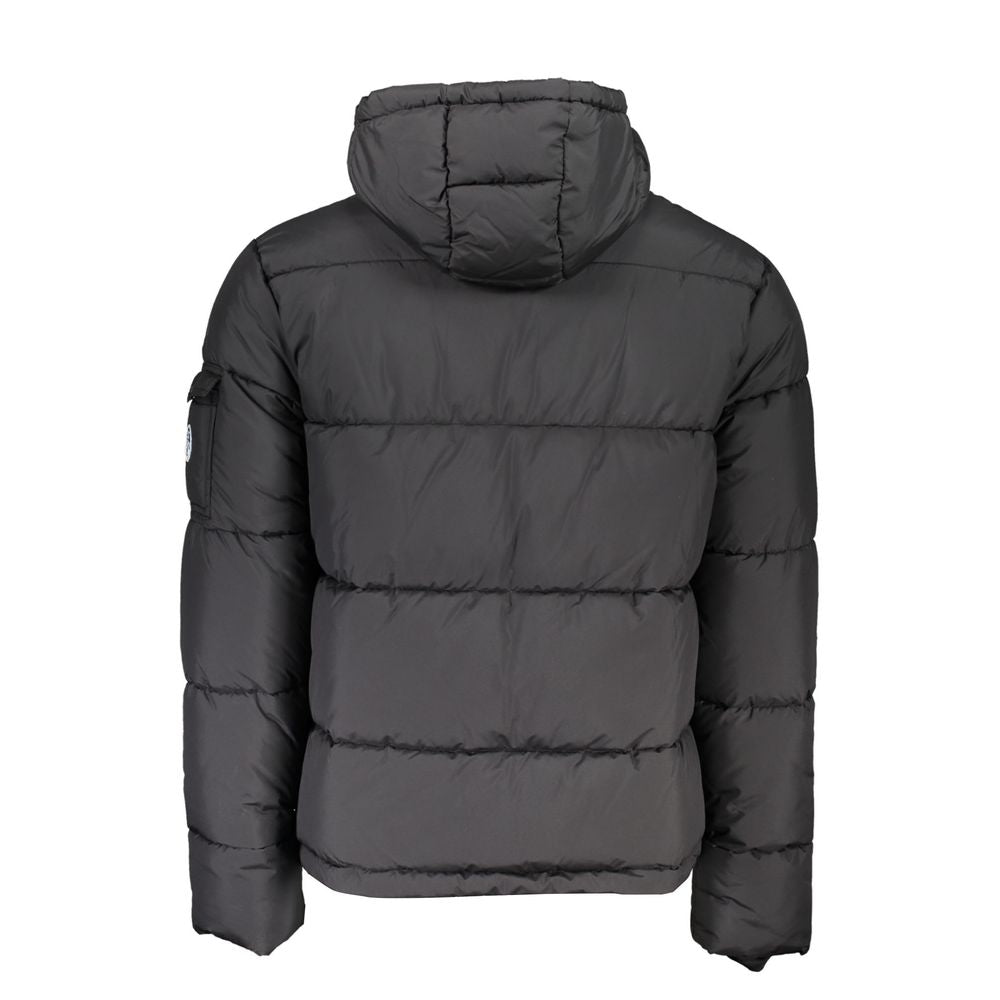 North Sails Black Polyester Mens Jacket North Sails