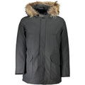 Woolrich Gray Cotton Men's Jacket - Eljoys Fashion 