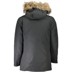 Woolrich Gray Cotton Men's Jacket - Eljoys Fashion 