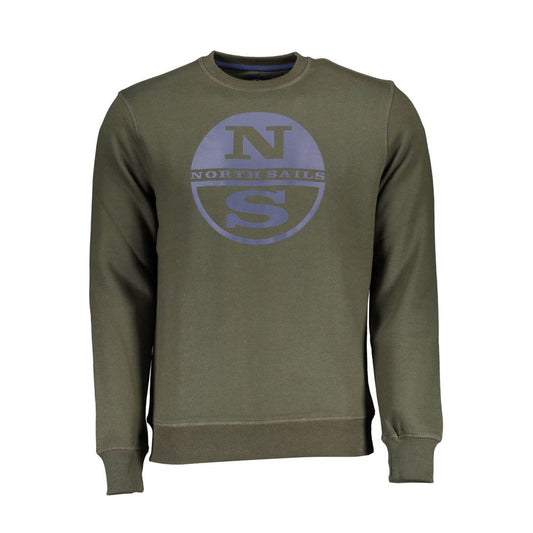 North Sails Green Cotton Sweater North Sails