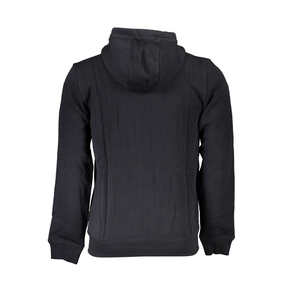 Napapijri Black Cotton Men Sweater Napapijri