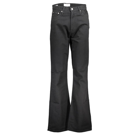 Calvin Klein Sleek Black Organic Bootcut Denim Calvin Klein