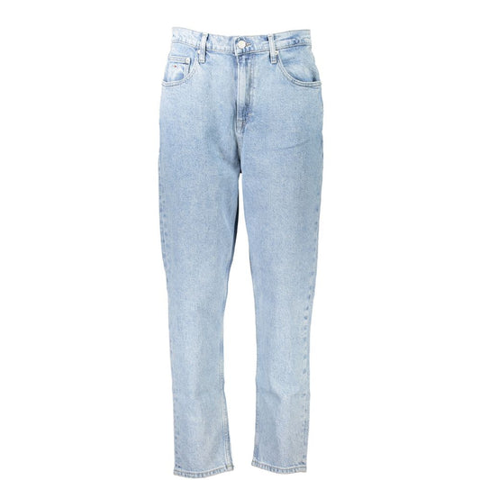 Tommy Hilfiger Light Blue Cotton Women Jean Tommy Hilfiger