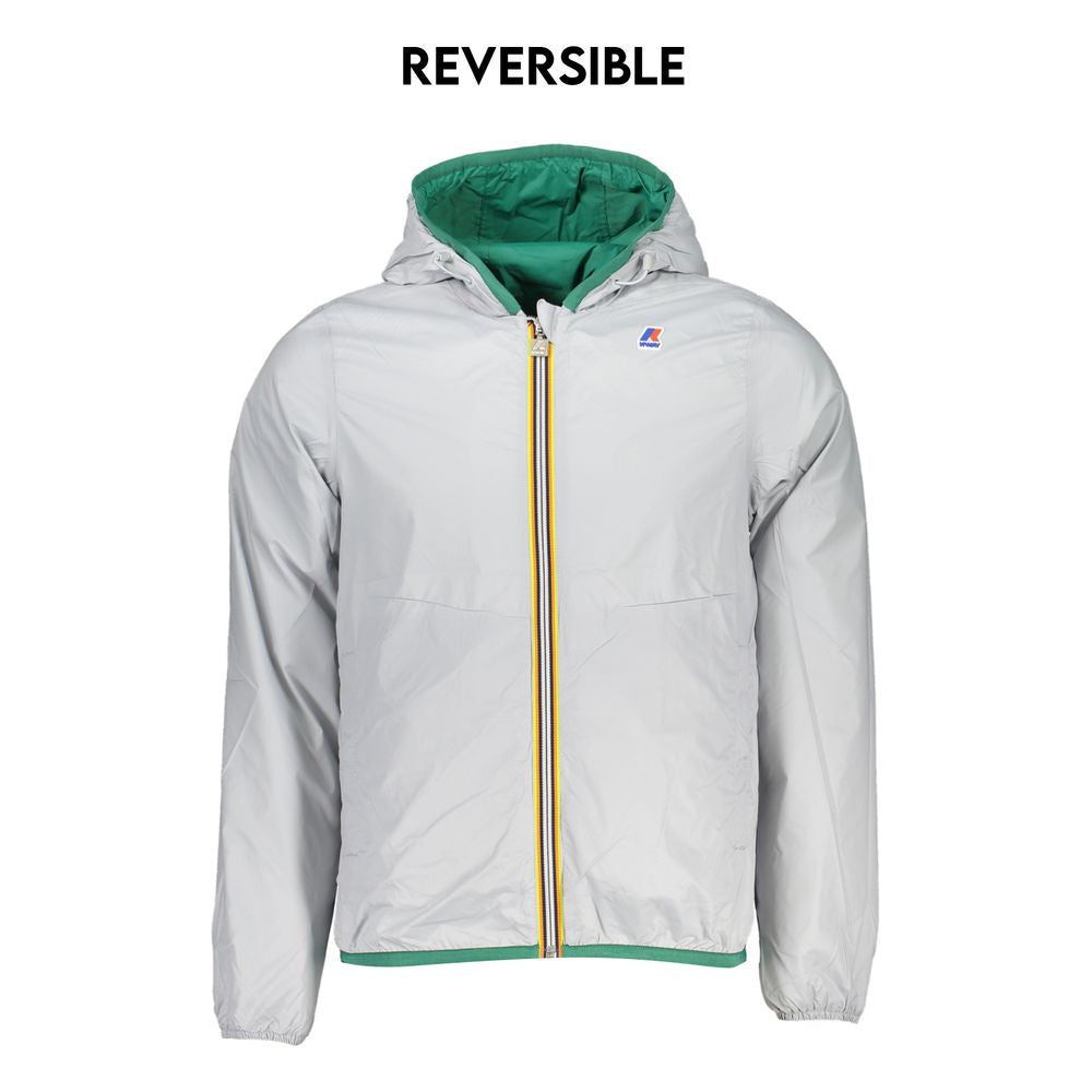 K-WAY Reversible Waterproof Hooded Jacket K-WAY