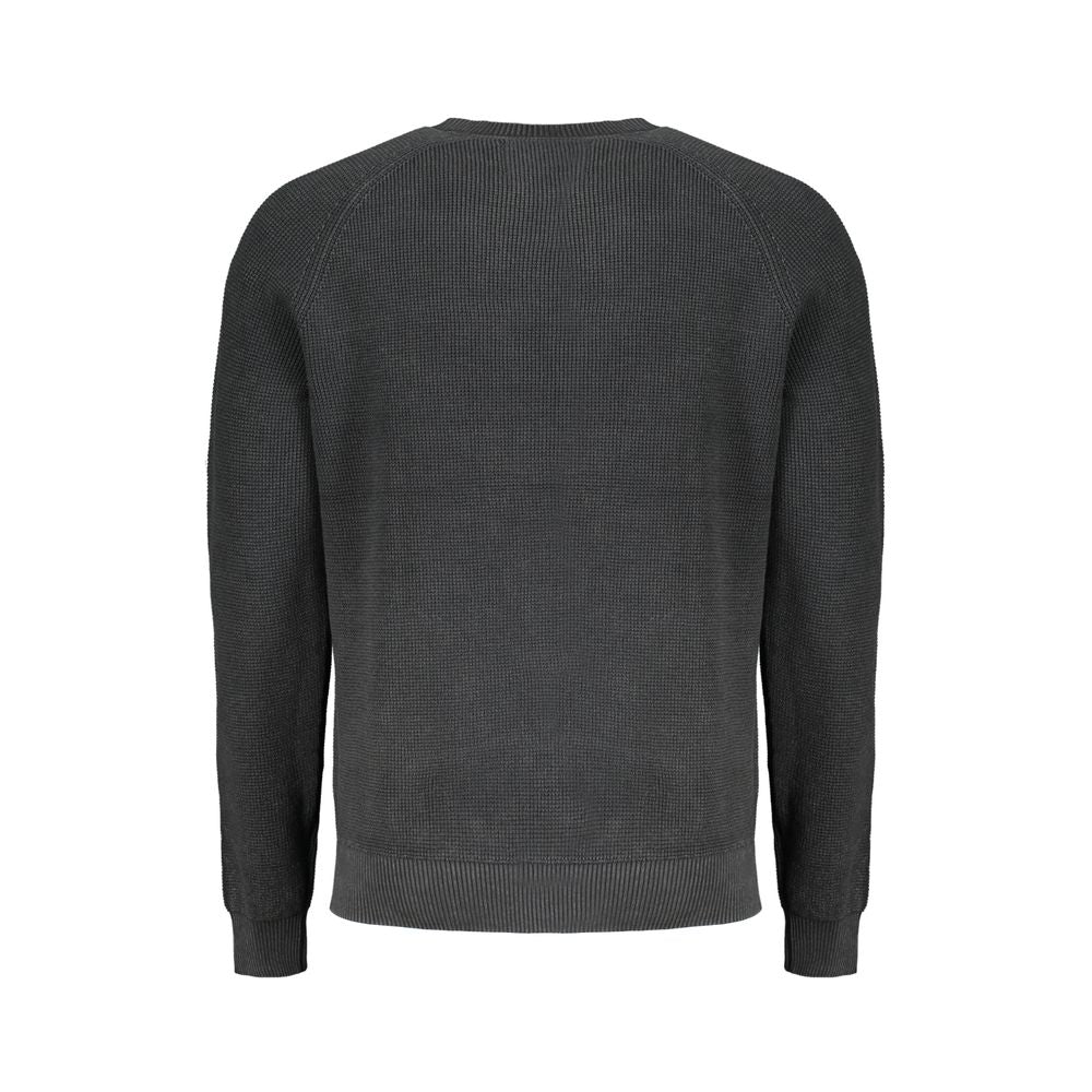 Calvin Klein Black Cotton Sweater Calvin Klein