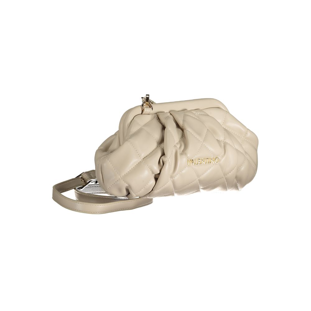 Mario Valentino Beige Polyethylene Handbag Mario Valentino