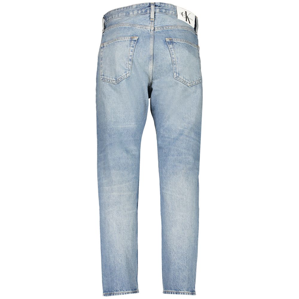 Calvin Klein Light Blue Cotton Men Jeans Calvin Klein