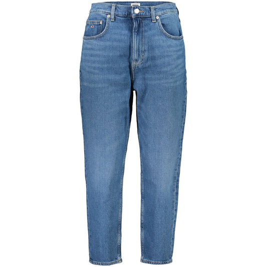 Tommy Hilfiger Blue Cotton Jeans & Pant Tommy Hilfiger