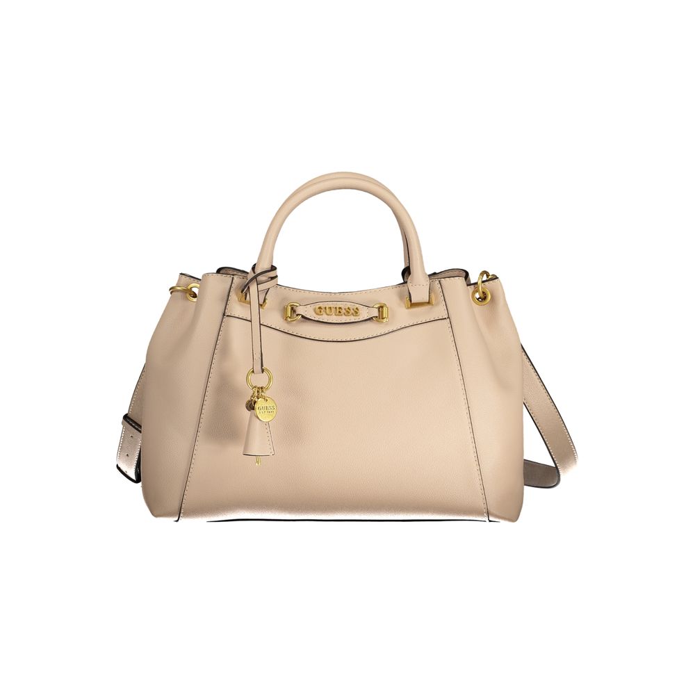 Guess Jeans Beige Polyethylene Handbag Guess Jeans