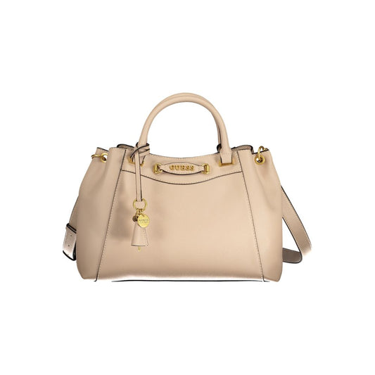 Guess Jeans Beige Polyethylene Handbag Guess Jeans