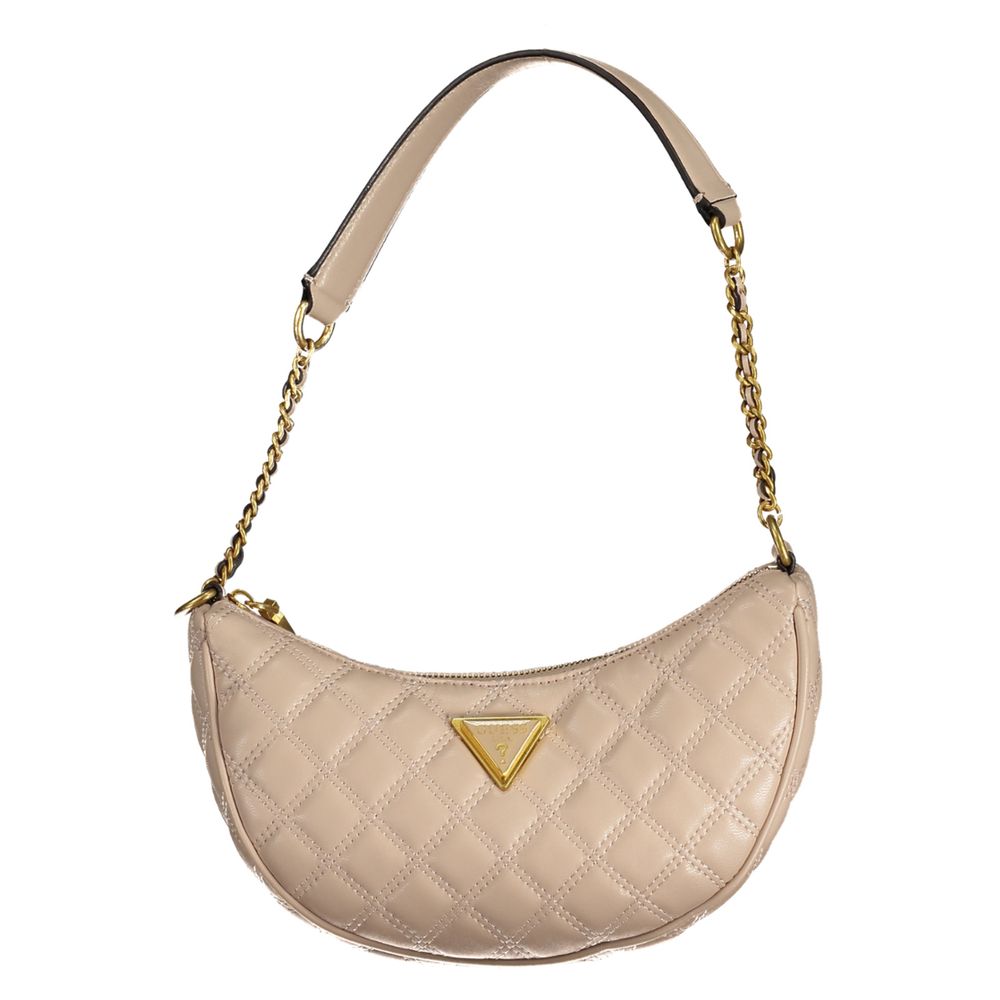 Guess Jeans Beige Polyethylene Handbag Guess Jeans