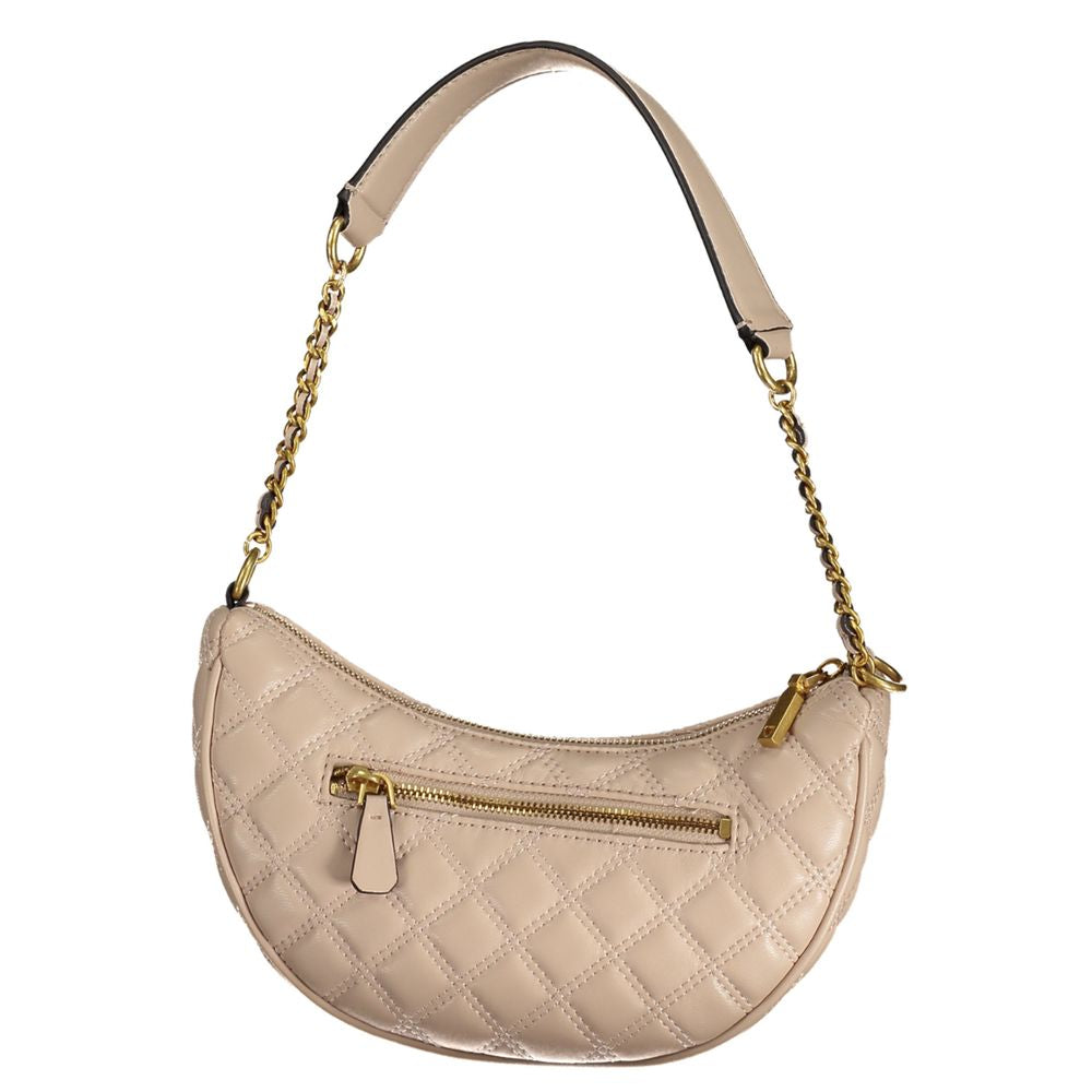 Guess Jeans Beige Polyethylene Handbag Guess Jeans