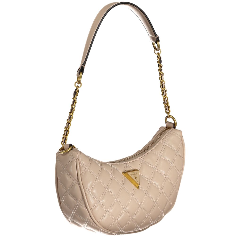 Guess Jeans Beige Polyethylene Handbag Guess Jeans