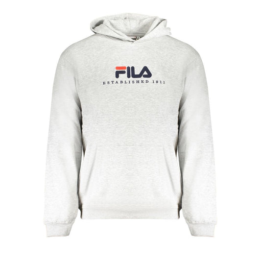 Fila Gray Cotton Men Sweater Fila