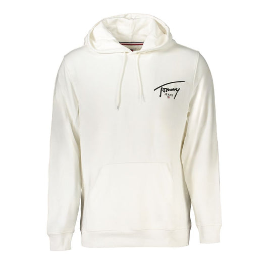 Tommy Hilfiger White Cotton Men Sweater Tommy Hilfiger