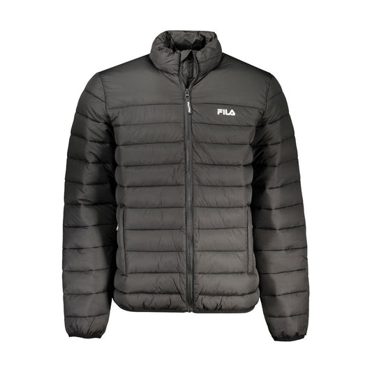Fila Black Polyester Jacket Fila