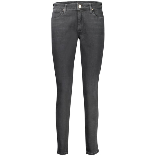 Guess Jeans Black Cotton Jeans & Pant Guess Jeans