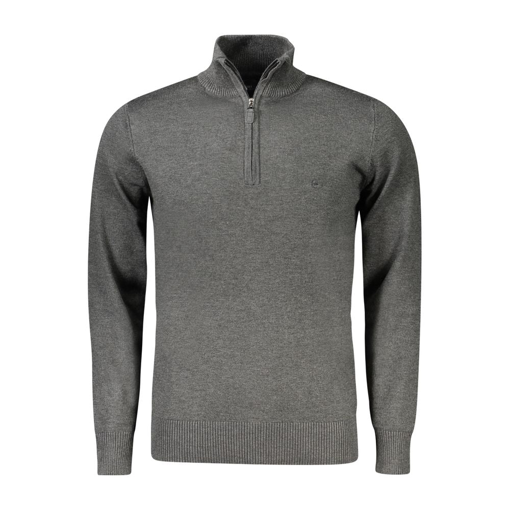 Coveri Moving Gray Viscose Men Sweater Coveri Moving