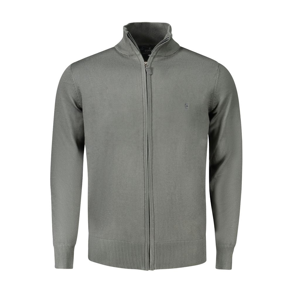 Coveri Moving Green Viscose Men Sweater Coveri Moving