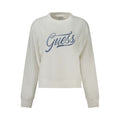 Guess Jeans White Cotton Women Sweater Guess Jeans