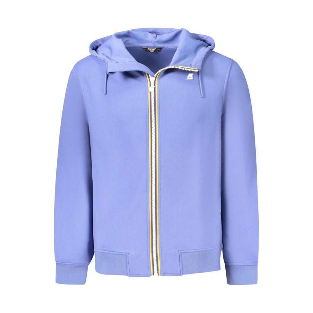 K-WAY Blue Polyester Men Sweater K-WAY