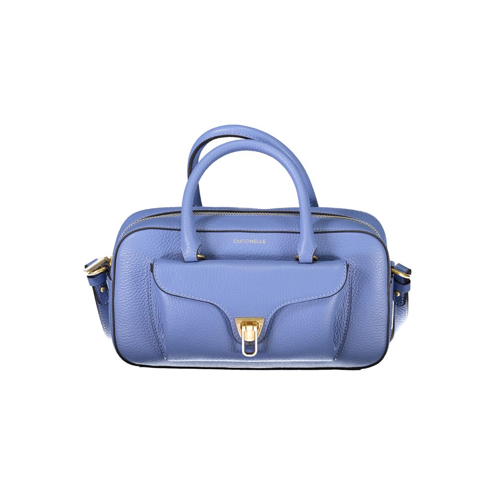 Coccinelle Light Blue Leather Women Handbag Coccinelle