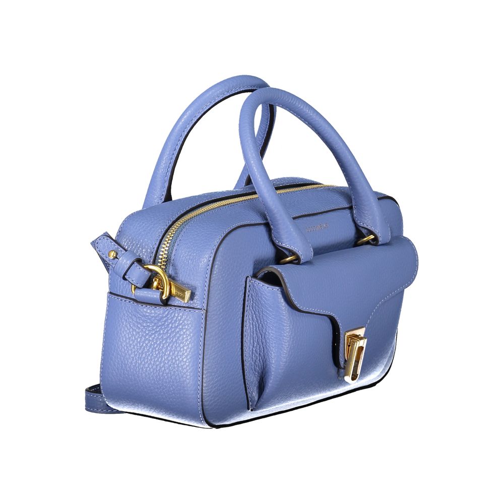 Coccinelle Light Blue Leather Women Handbag Coccinelle