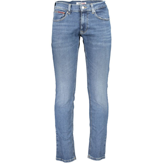 Tommy Hilfiger Blue Cotton Jeans & Pant Tommy Hilfiger