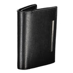Calvin Klein Nero Eco Pelle men's wallet in black leather with multiple card slots and a sleek, minimalist design.