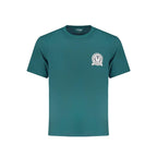 Wrangler Verde cotton men's T-shirt with short sleeves and crew neckline, casual style, front logo detail.