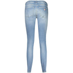 Guess Jeans Blue Cotton Women's Skinny Jean - Eljoys Fashion 