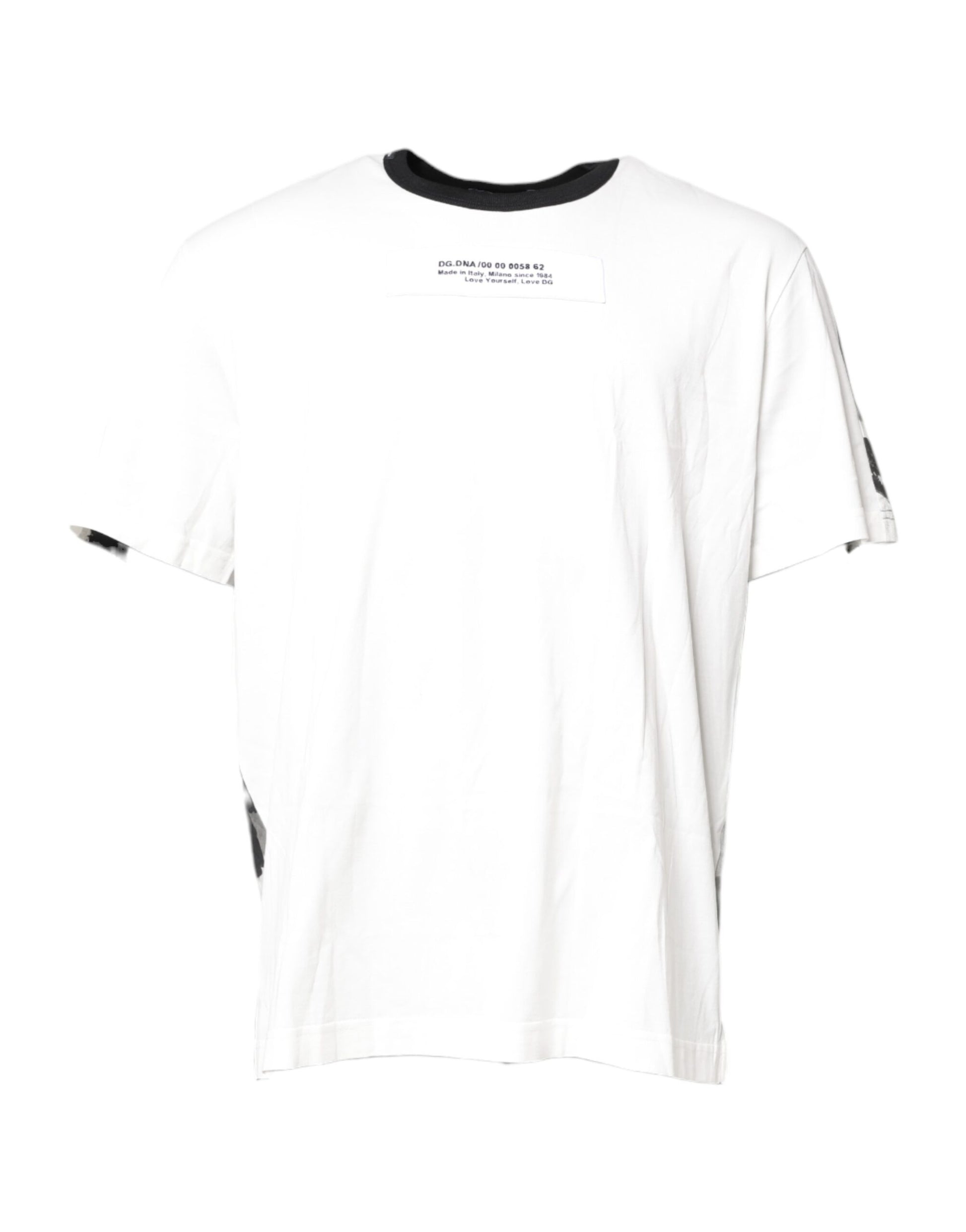 Dolce & Gabbana Multicolor Camouflage Crew Neck T-shirt Dolce & Gabbana
