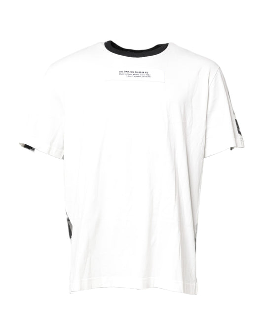 Dolce & Gabbana Multicolor Camouflage Crew Neck T-shirt Dolce & Gabbana