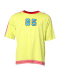 Dolce & Gabbana Green Cotton 85 Patch Crew Neck T-shirt - Eljoys Fashion 