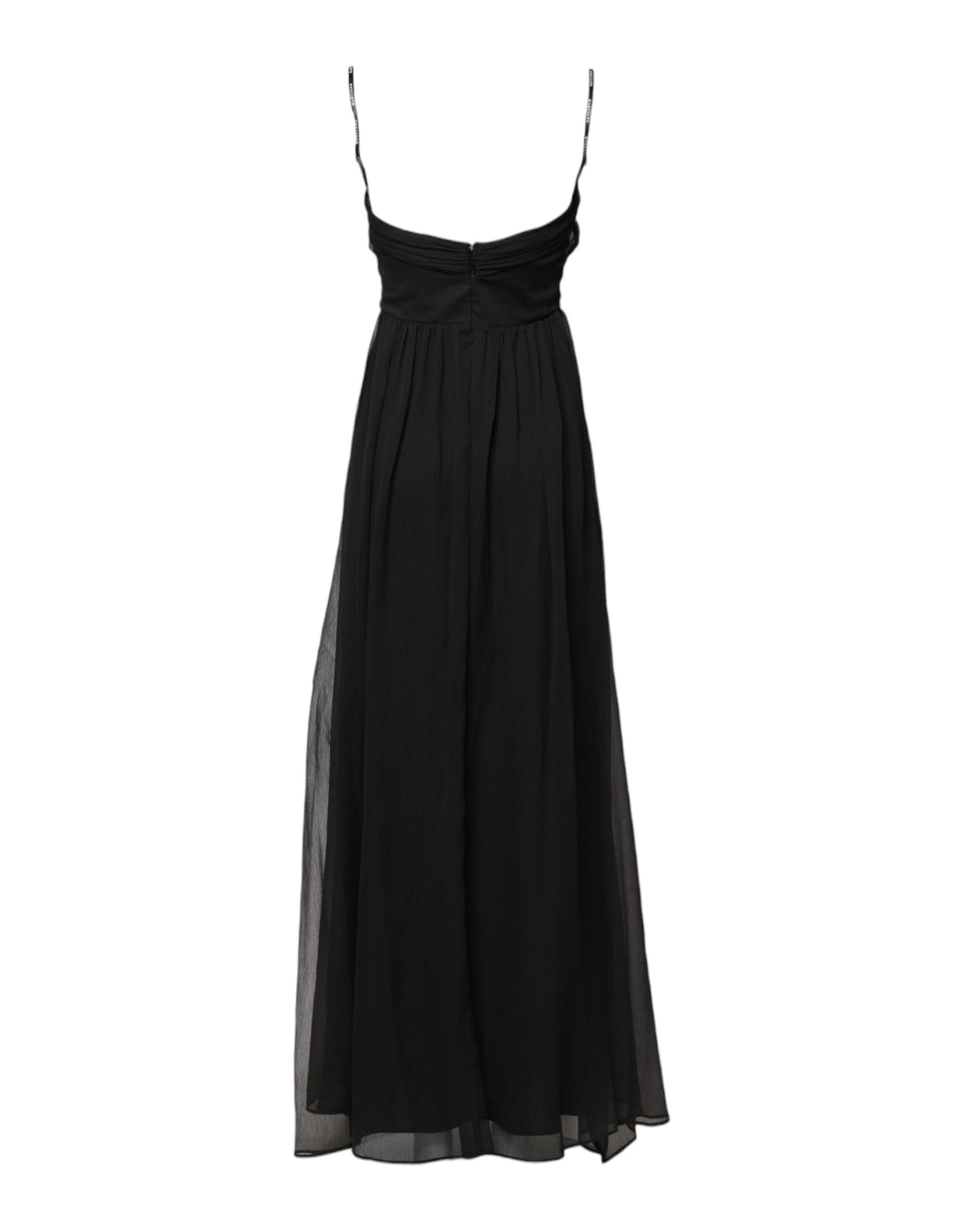 Marciano by Guess Black Tulle Pearl Sleeveless Long Gown Dress Marciano by Guess