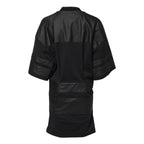 Dolce & Gabbana Black Cotton Short Sleeves V-neck T-shirt