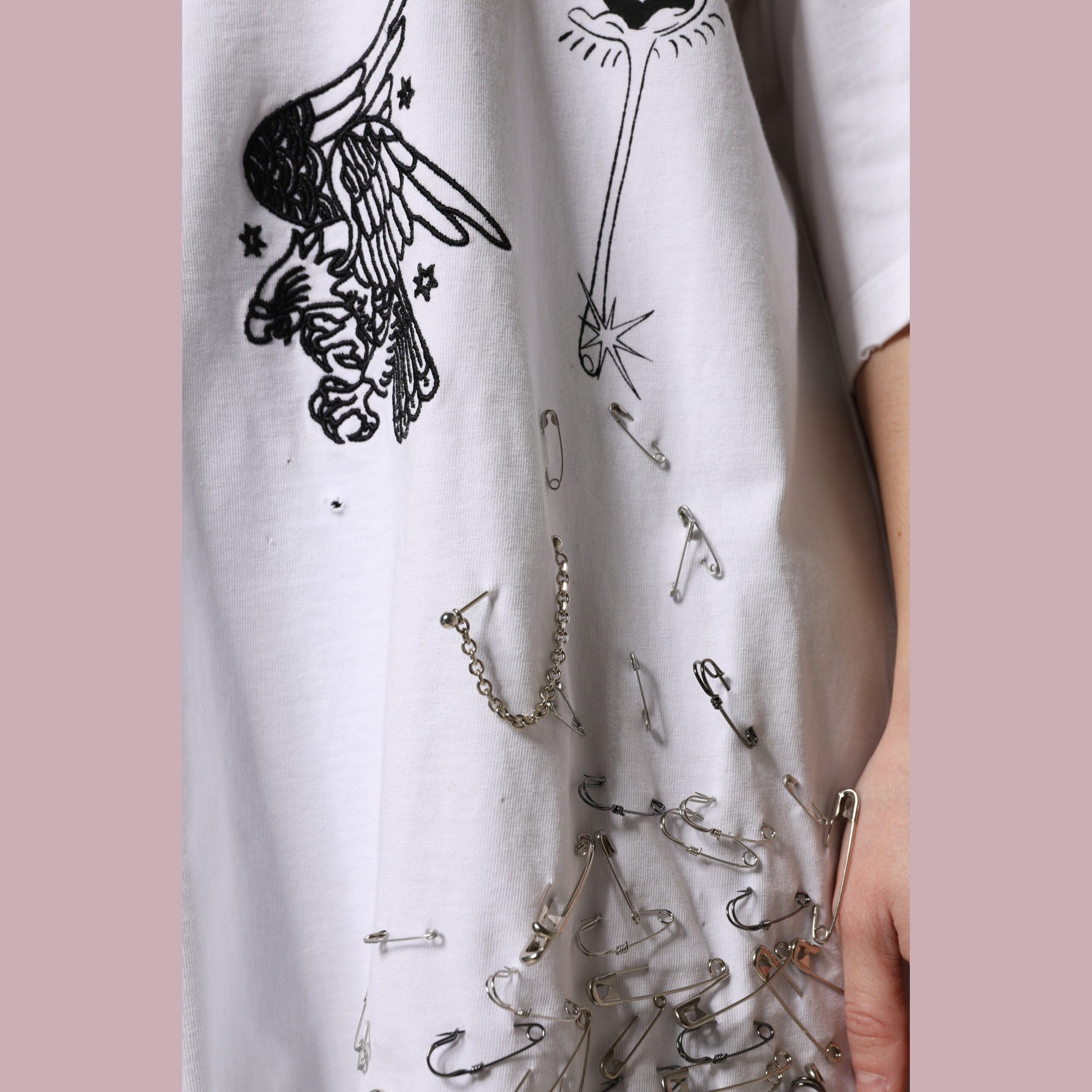 Dolce & Gabbana White Cotton DG BLESSED Printed T-shirt