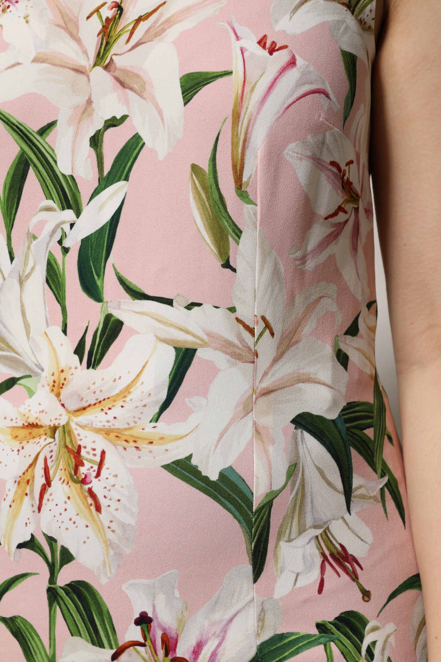 Dolce & Gabbana Multicolor Floral Print Round Neck Tank Top Dolce & Gabbana