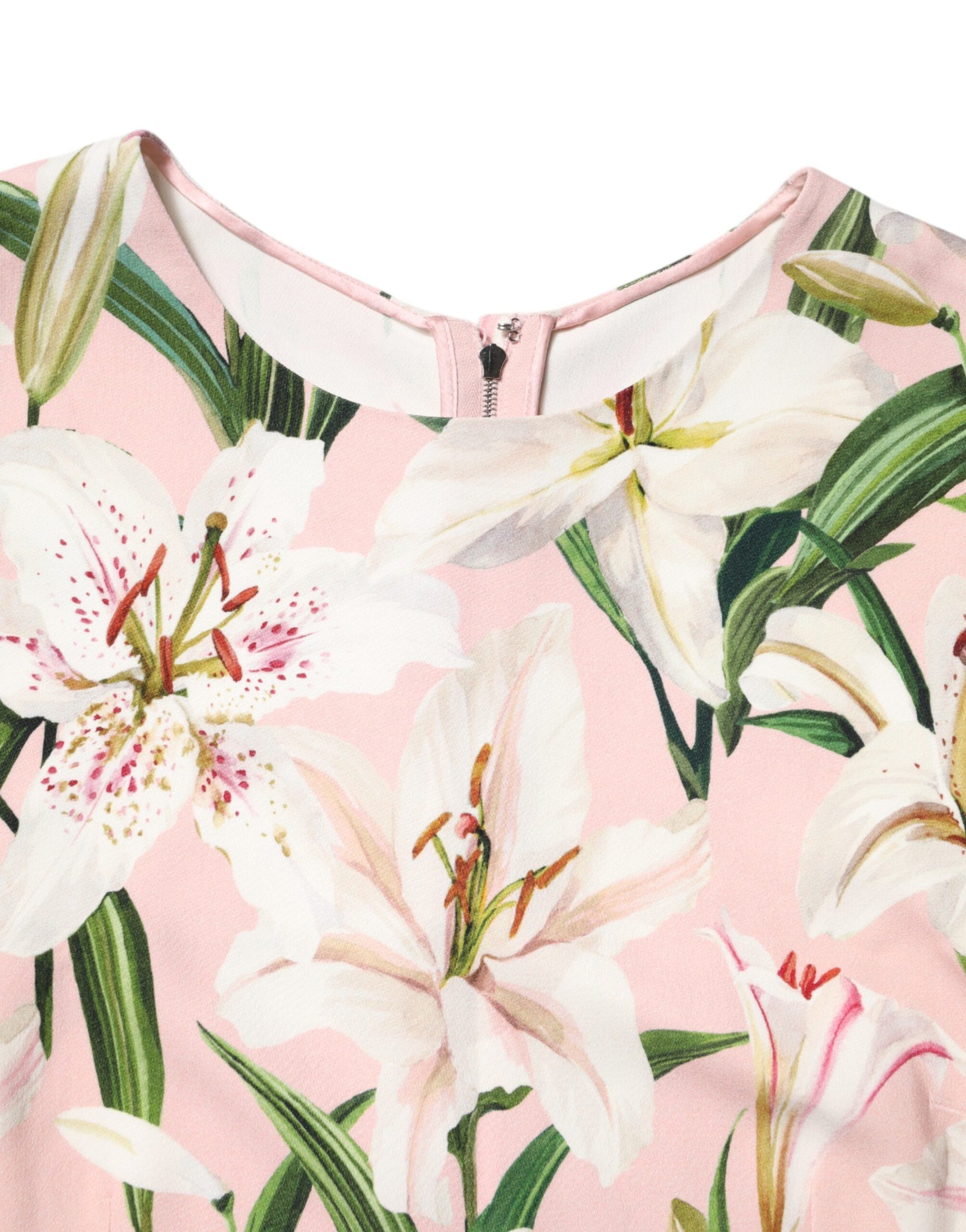 Dolce & Gabbana Multicolor Floral Print Round Neck Tank Top Dolce & Gabbana