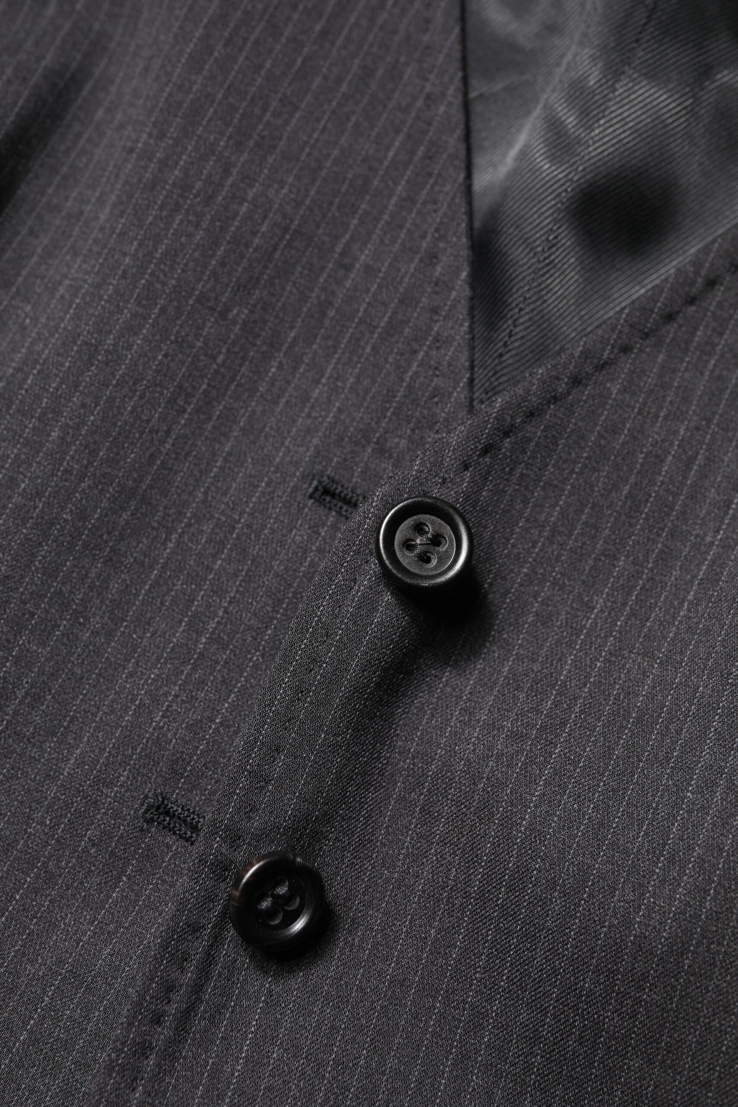 Dolce & Gabbana Black Striped Button Down Sleeveless Vest Top Dolce & Gabbana