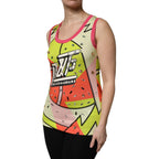 Dolce & Gabbana Multicolor Printed Crystal Embellishment Top